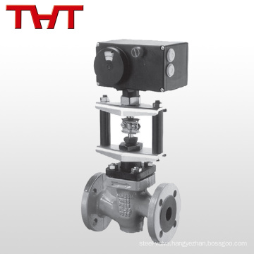 pn16 stainless steel pneumatic control globe valve